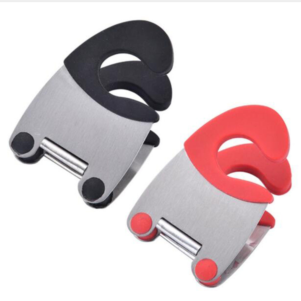 Kitchen Gadget Stainless Steel Pot Side Clip