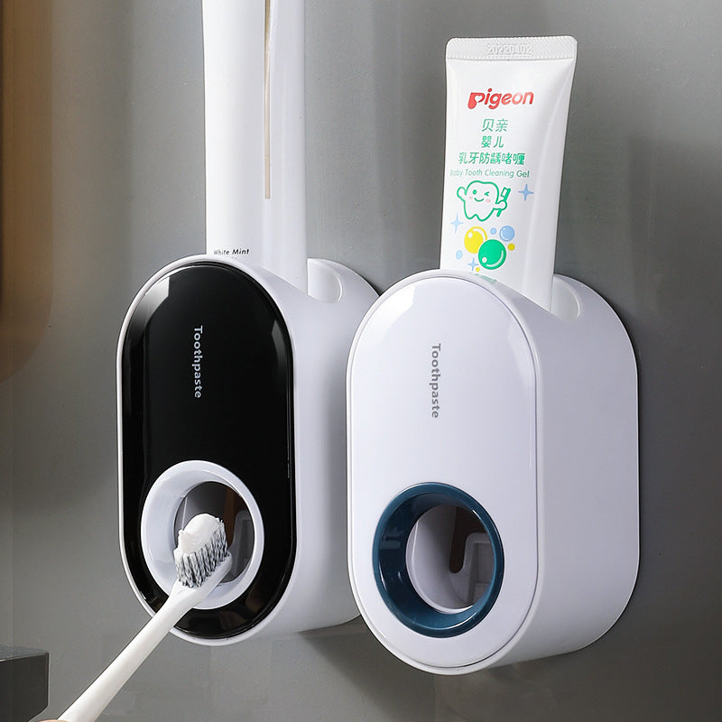Fully Automatic Toothpaste Squeezer, Lazy Squeeze Toothpaste Holder, Convenient, No Punching, No Trace, No Need To Stick In Bathroom