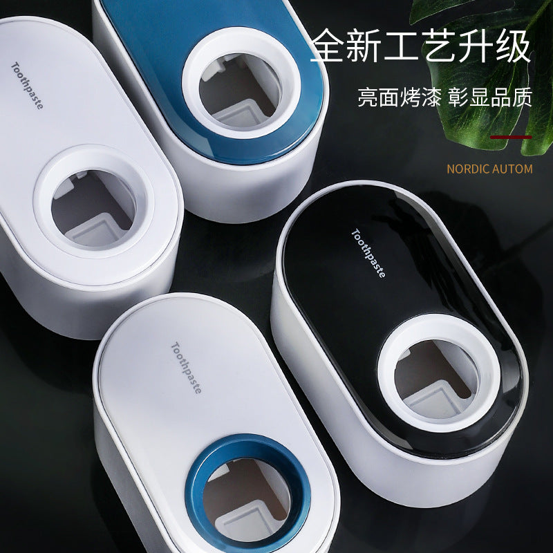 Fully Automatic Toothpaste Squeezer, Lazy Squeeze Toothpaste Holder, Convenient, No Punching, No Trace, No Need To Stick In Bathroom