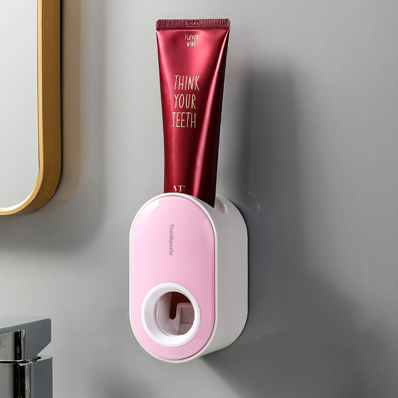Fully Automatic Toothpaste Squeezer, Lazy Squeeze Toothpaste Holder, Convenient, No Punching, No Trace, No Need To Stick In Bathroom