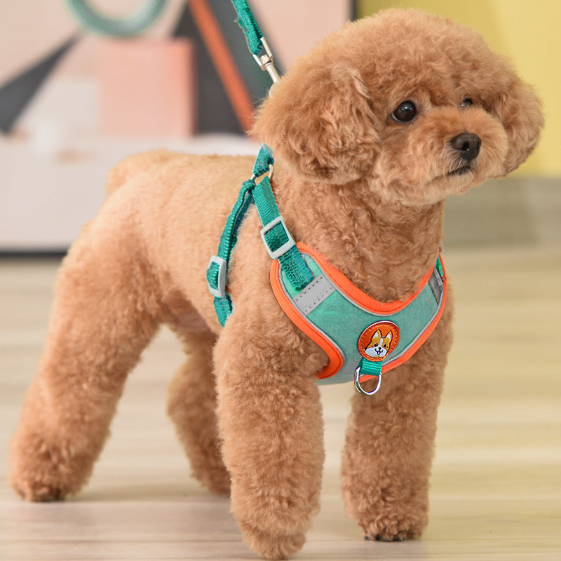 Vall Dog Leash Small Dog Teddy Bibbo Strap Pet Puppy Dog Leash Dog Chain