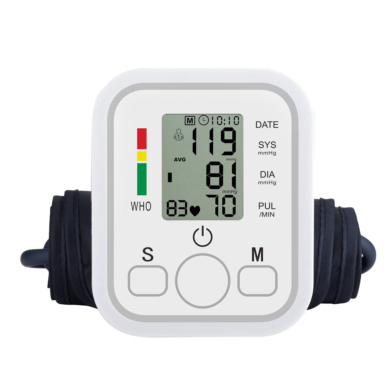 Electronic Sphygmomanometer For Accurate Blood Pressure Measurement Home Fully Automatic High-precision Sphygmomanometer Measuring Instrument