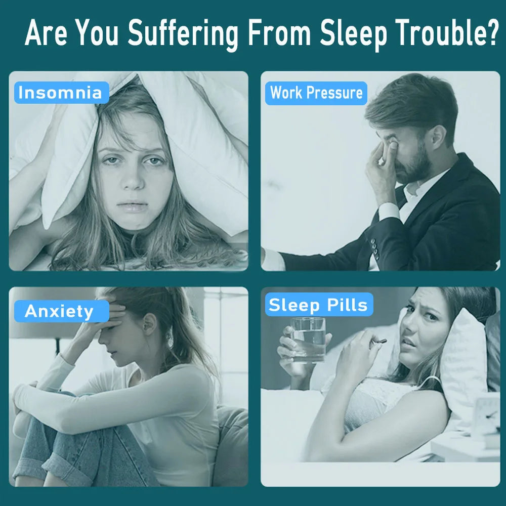 Sleep Aid Watch Microcurrent Pulse Sleeping Anti-anxiety Insomnia Hypnosis Device Relief Relax Hand Massage Pressure Soothing - Sleep &amp;amp;amp;amp; Snoring